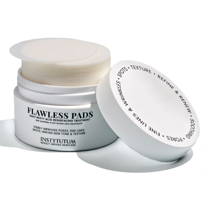 INSTYTUTUM FLAWLESS PADS ПОДУШЕЧКИ З КИСЛОТАМИ ДЛЯ ГЛИБОКОГО ВІДНОВЛЕННЯ ШКІРИ