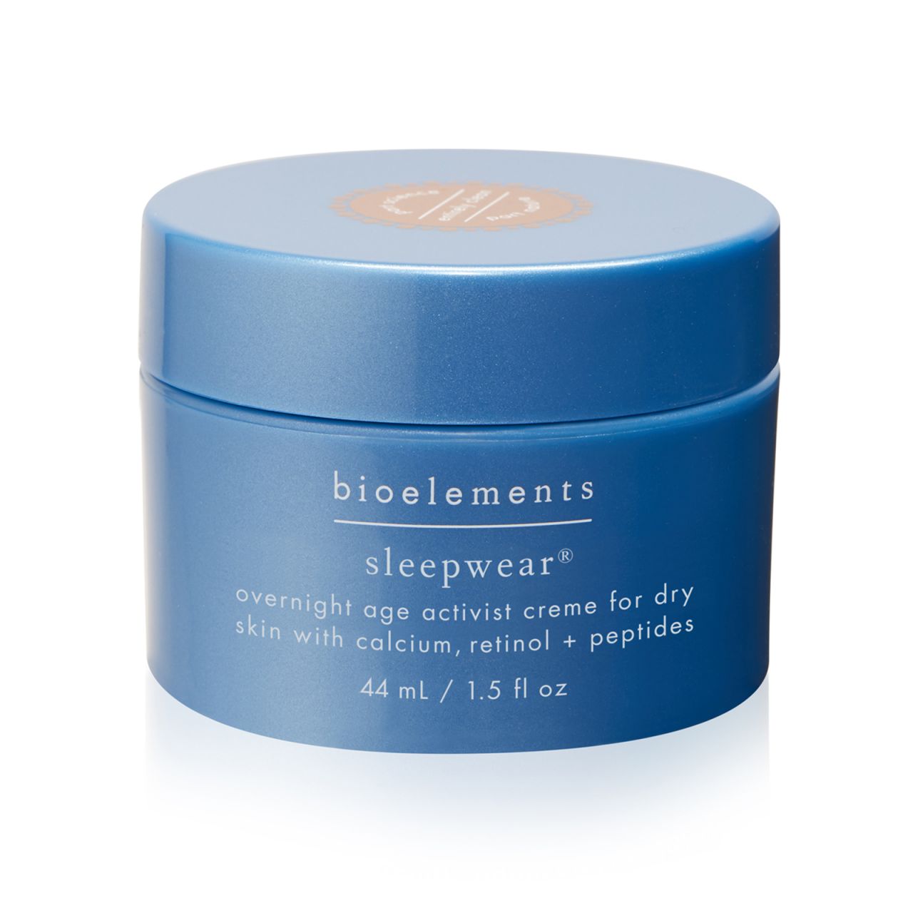 Bioelements Sleepwear Нічний антивіковий крем для нормальної та сухої шкіри, 44 мл