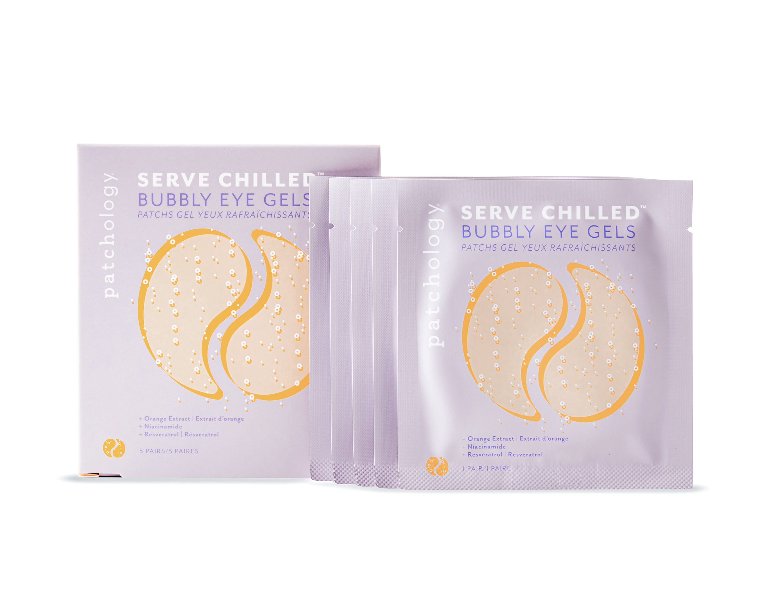 Patchology Serve Chilled™ Bubbly Eye Gels Освітлювальні патчі